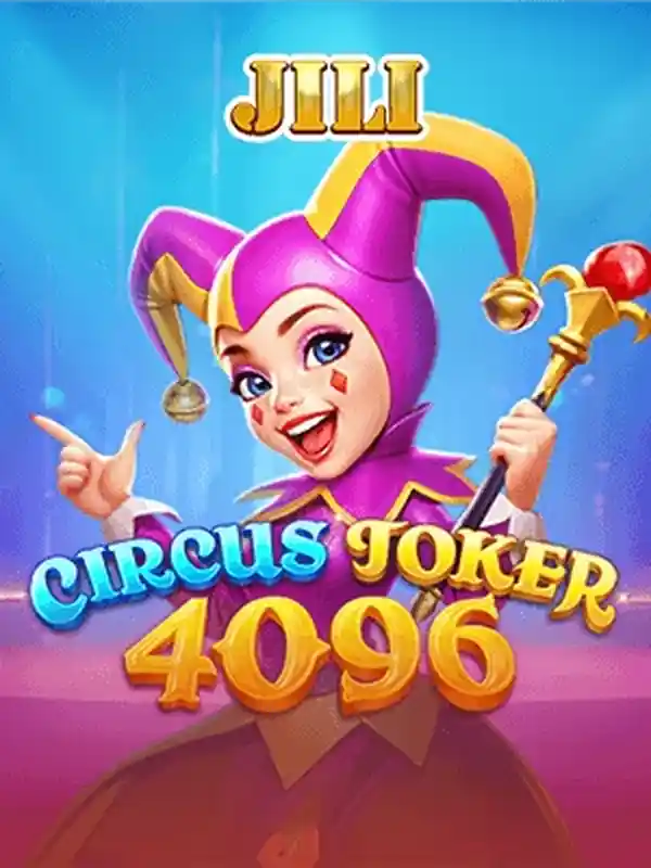 সার্কাস জোকার ৪০৯৬ স্লট গেমের মূল দৃশ্য